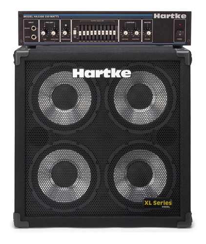 Amplificador De Bajo Hartke Cabezal Ha3500 + Caja 410xl