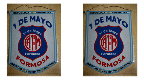 Banderin Chico 13cm 1 De Mayo Formosa