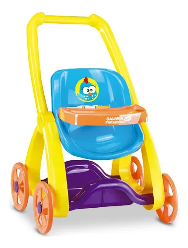 Carrinho De Passeio Galinha Pintadinha 4 Em 1 Roma