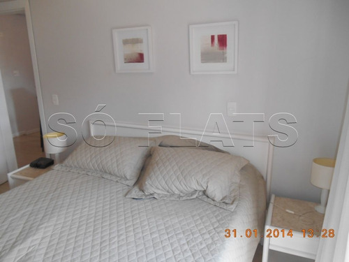 Imagem 10 de 15 de Flat No Itaim Bibi, Proximo A Av. Faria Lima, E A Fmu - Sf25449