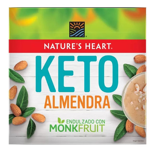 Natures Heart Bebida De Almendra Keto Y Monk Fruit 6pz/946ml