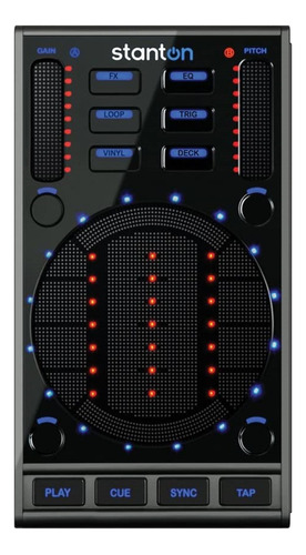 Controlador Ideal Para Software De Dj Stanton Scs3d Color Negro