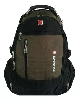 Mochila Hombre Mujer Urbana Porta Laptop Impermeable Swiss