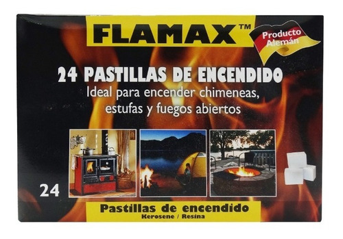 Imagen 2 de 6 de Caja Iniciadores De Fuego 24 Un Flamax