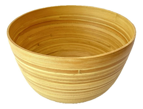 Bowl De Bambú Natural Deco