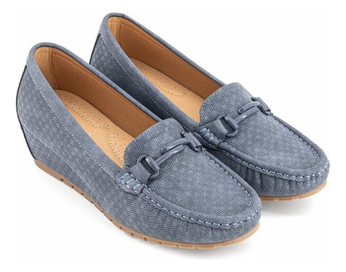 Zapato Fiesta Z40923ve Sintetica Dama Ajuste Poner Logo