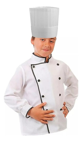 Filipina Chef Cheff Infantil Niño Escolar Gorro Gratis!!_v1