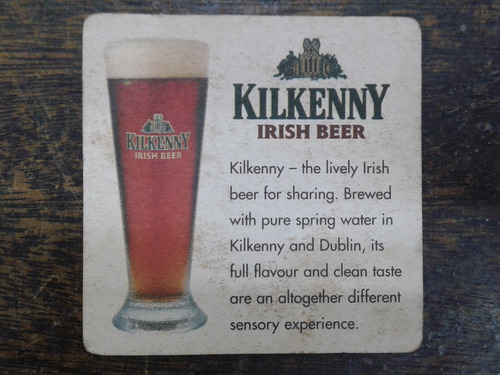 Imagen 2 de 3 de Posavasos Cerveza * Kilkenny Irish Beer *