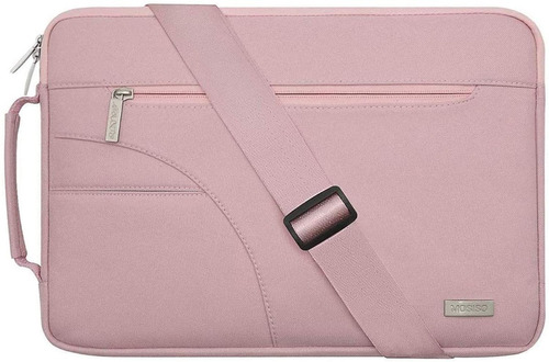 Bolso Maletín Para Laptop Macbook 13 Y 15 Pulgadas Rosa