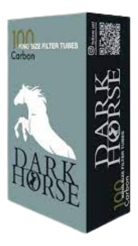 Filtros Tubos Dark Horse Carbon 100 Uni