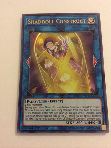 Shaddoll Construct Ultra Rare Yugioh Link-2