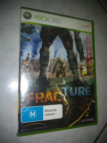 Xbox 360 Video Juego Fracture Importado Resellado No Usado
