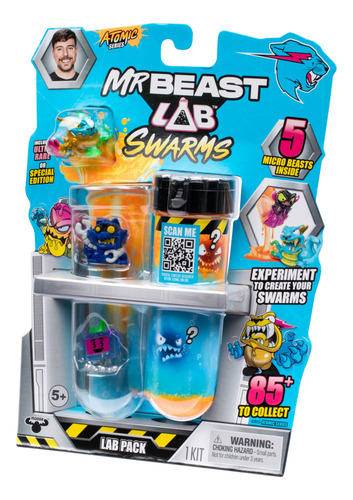 Moose Mr. Beast Lab Swarms - Test Tube 5 Pack Series 2