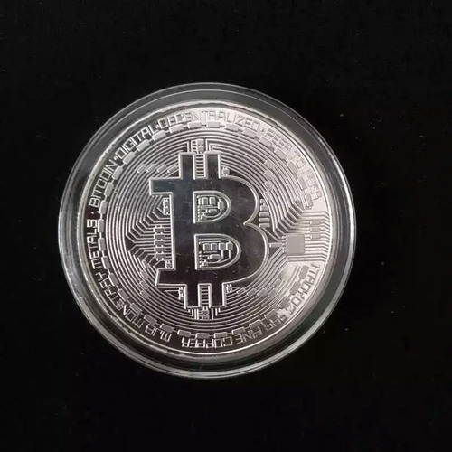 Monedas Bitcoin De Colección,  40 Mm