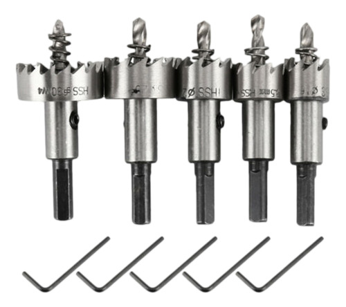 Broca Para Herramientas De Baldosas Cerámicas, 5 Unidades