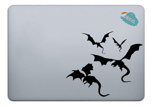 Calcomanía Sticker Para Laptop Game Of Thrones Dragones