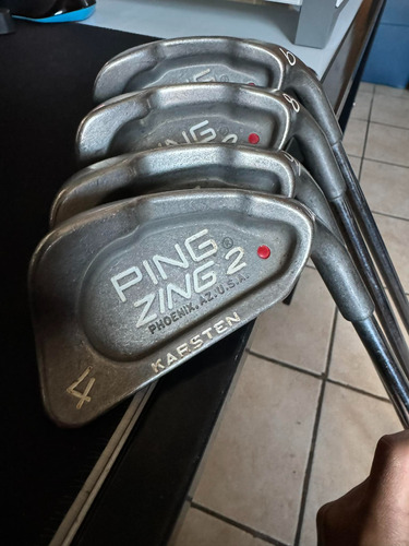 Semi Set De Golf Ping Zing 2 Red (4,6,8,9)