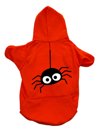 Disfraz Halloween Araña Sudadera Algodón - Perros Y Gatos
