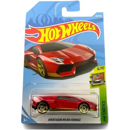 Hot Wheels Lamborghini Aventador Miura Homage (2018)