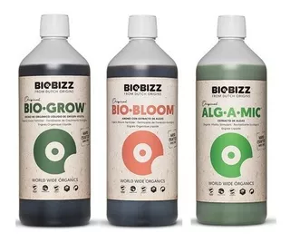 Trypack Basic Biobizz Lacrado Fertilizante Organic 500ml Kit