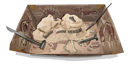 Juego Educativo 4m Excavación Del Esqueleto Braquiosaurio