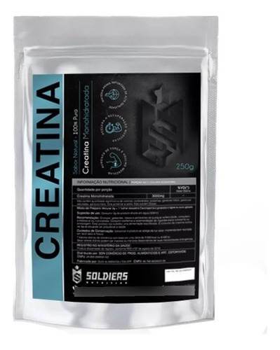 Creatina Monohidratada Em Envelope De 250g