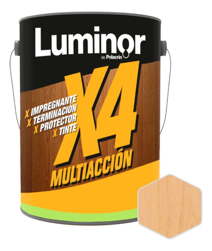 Impregnante Protector Acuoso Luminor - Polacrin - 1 Litros