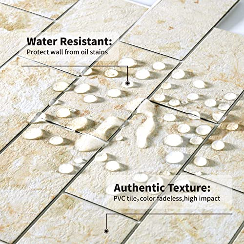 Azulejos De Pared Autoadhesivos Forma De Ladrillo Salpi...