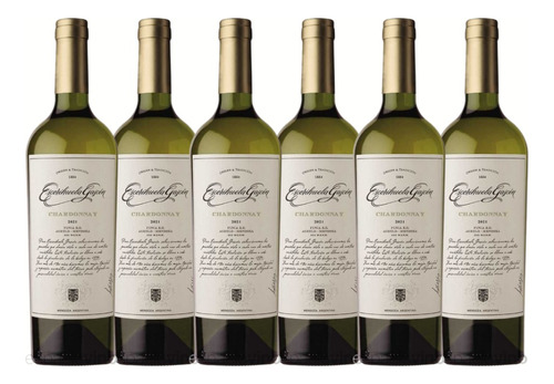 Vino Escorihuela Gascon Chardonnay 750ml X6 - Pérez Tienda -