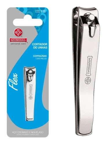 Cortador De Unhas Pés Flex Mundial Grande Bc-157bl