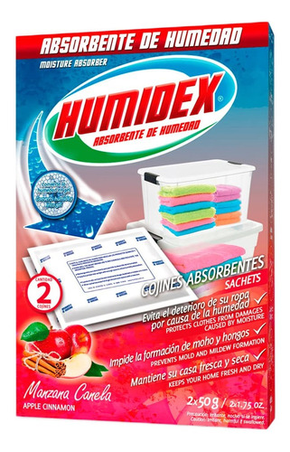 Cojines De Gel Humidex Absorbente Humedad Canela × 100g