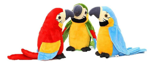 Juguetes De Peluche, Loro Parlante, Voz Mímica, Regalos Para