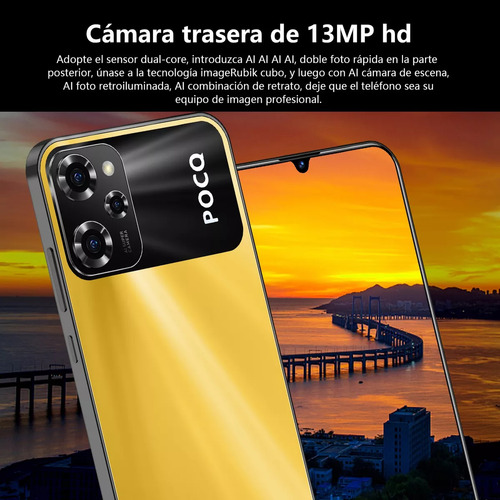 Teléfonos Inteligentes Android Baratos X5 Pro 6.49 En Ram2gb Y Rom16gb Verde