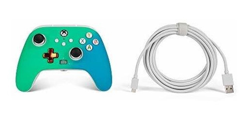 Control Controlador Con Cable Powera Mejorado Para Xbox - S