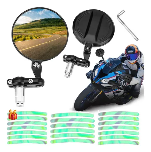 Casco para moto con retrovisor sale