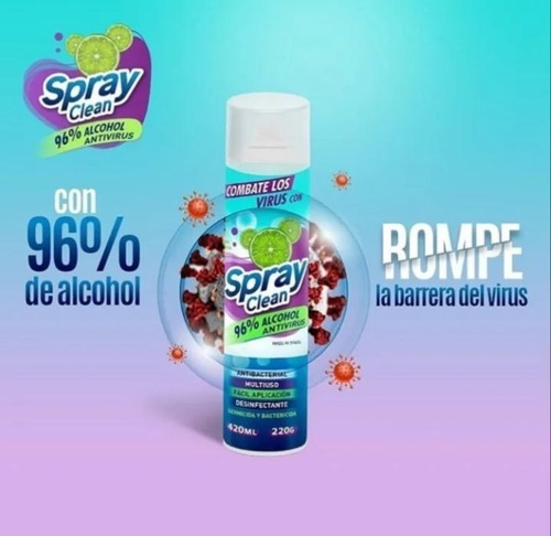 Spray Clean. 99%