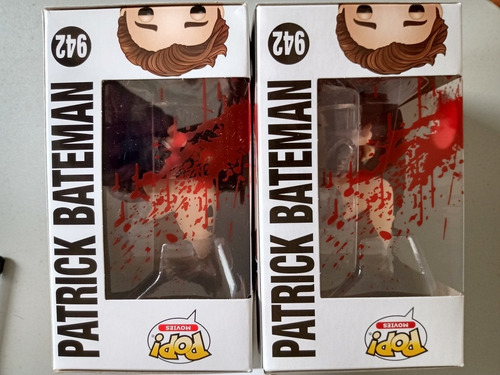 2 Funko Pop! American Psycho: Patrick Bateman Chase Y Normal