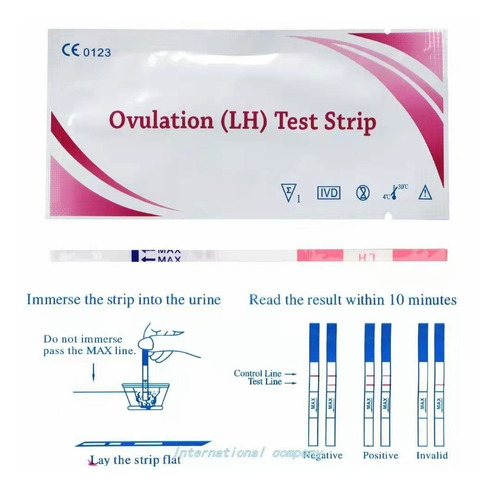 20 Papel De Prueba De Ovulación Lh + 2 Prueba De Embarazo