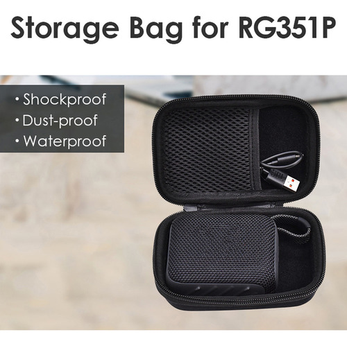 Estuche De Viaje A Prueba De Golpes Para Jbl Go3 Go4