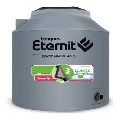 Tanque Agua Eternit Clasico Tricapa 2500 Lts Sin Interes