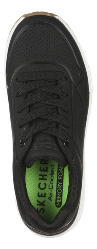 Zapatilla Niño Uno Stand On Air L Negro Skechers