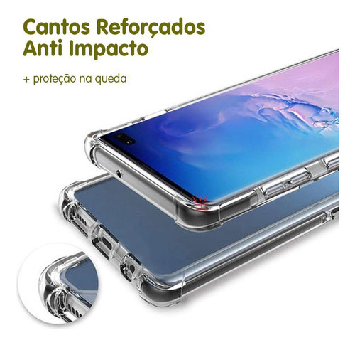 Funda transparente antichoque para Motorola Moto G200