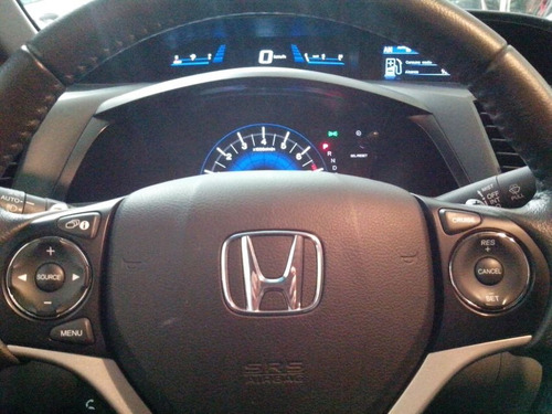 Honda Civic Lxr 2016 Prata Flex