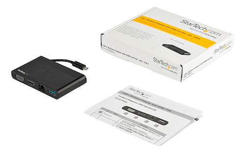 Dock Station Usb-c 4k Hdmi Vga Gbe Dkt30chvcm