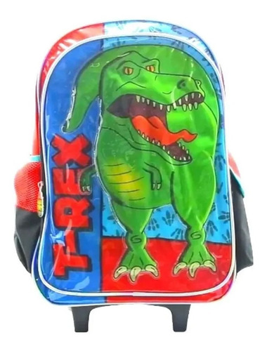 Mochila Escolar Carro Mundo Dinos 18 Nenes Di191 