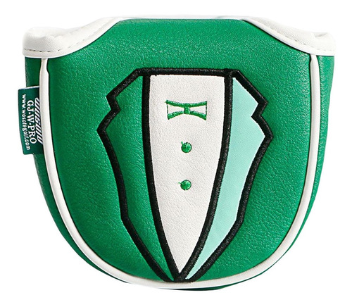 Durable Golf Mallet Putter Head Cover, Semicircular 12x12cm