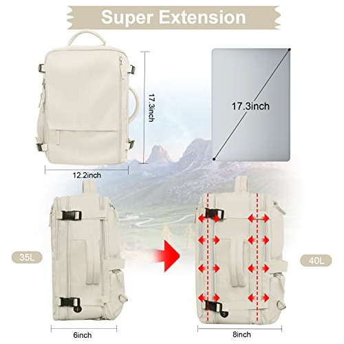 Mochila De Viaje Extra Grande Hanples Para Mujer Como Artícu