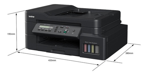 Multifuncional Brother Tanque De Tinta Colorida Dcpt720dw