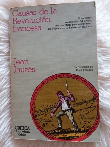 Causas De La Revolución Francesa- Jean Jaurès- 1979