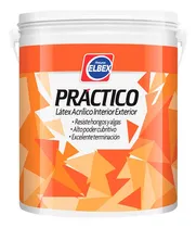 Comprar 18l Pintura Elbex Practico Latex Int Ext Lavable + Regalo!